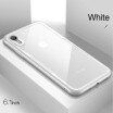 Cafele Glass Case for iPhone X XS MAX Luxury Case Fashion Transparent Tempered Glass Case Cover for iPhone X XS MAX