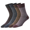 Mens 1 or 4 Pack Warm Wool Blend Thick Thermal Cushion Crew Quarter Dress Socks Size US5-11EU 38-46