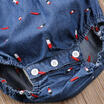 Newborn Kids Baby Girls Infant Romper Jumpsuit Bodysuit Clothes Denim Outfits