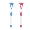 Tongue Cleaner ABS TPE Interdental Brush Combined YCSG-9430 Brushing Scraping Surfaces Remove Plaque Fresh Breath Twin Pack