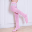 GIRLS LADIES 3 STRIPES REFEREE SOCKS STRIPED OVER THE KNEE THIGH HIGH LONG SOCKS