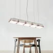 Baycheer HL487631 Creative Hanging Bar Light 3937" Rose Gold White Light LED Linear Pendant Light