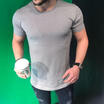 Mens Slim Fit O Neck Short Sleeve Muscle Tee Shirts Casual T-shirt Tops Blouse