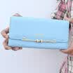 Fashion Women Lady Clutch PU Leather Long Wallet Lady Card Holder Purse Handbag