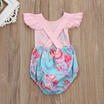 2017 Newborn Baby Girls Unicorn Romper Bodysuit Jumpsuit Outfits Clothes Floral