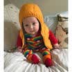 Newborn Toddler Baby Boy Girl Romper Sleeveless Rainbow Jumpsuit Playsuit Outfit
