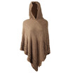 Women Knitted Poncho Irregularity Sweep Hoodde Fashion Tassel Lady Coat Sweater Outwear