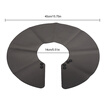 Haircut Neck Cape Wrap Collar Shield Waterproof Silicone Hair Coloring Cuttin Barber Hairdressing