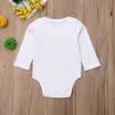 US Stock Newborn Baby Boys Girls Letter Romper Jumpsuit Bodysuit Clothes Outfits