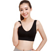 Bejirog Bodhisattva Bust of the ring without a ring girl Yoga gather sports bra black M