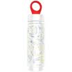 NONOO tide I look at stainless steel cold insulation cup personality cup kettle portable leakproof 360ml art white