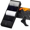 Playboy PLAYBOY 2717 Men&39s socks Men&39s socks Cotton in the tube Sports Business casual breathable Men&39s cotton socks 5 double gift boxed dark color