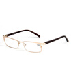 Love LianSan reading glasses men&women brand full frame leisure glasses resin lens hyperopia old light mirror 011 400 degrees Ya black