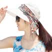 Jingdong Supermarket Shi Dan Caesar sedancasesa WG014192 sun hat cap empty sun hat cap adjustable white 55cm-57cm