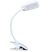 Liangliang LED clip clip table lamp student dormitory desk bedroom bedside lamp third gear touch dimming MT3671A white