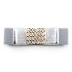 Hot Women Wide Waist Belt Vintage Diamante Elastic Stretch Buckle Waistband