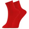 Red beans 2 pairs of socks socks casual cotton socks solid color knitting fancy Fortune in the tube socks H7W018