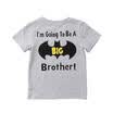 Cotton Toddler Kid Baby Boy Batman Big Brother Top T-shirt Casual Clothes Summer