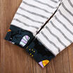 Trick Or Treat Halloween Baby Outfits Hooded Romper Striped Outfit Set Boy Girl