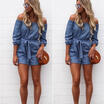 Womens Celeb Casual Playsuit Party Evening Summer Romper Dress Jumpsuit Shorts
