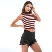 Fashion Summer Women Casual Tank Tops Vest Blouse Sleeveless Crop Tops Shirt
