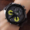 Reloj De Lujo Para Hombre Reloj De Lujo De Acero Inoxidable Reloj De Pulsera Analógico De Cuarzo