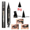 Winged Eyeliner Stamp Waterproof Makeup Cosmetic Eye Liner Pencil Black Liquid