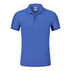 Men Summer Lapel Solid Color Short Sleeve T-Shirts Leisure Top Tee Shirts CA