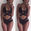 2017 NEW Womens Push-up Bikini Set Padded Bandage Swimsuit Swimwear Beachwear