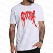 REVENGE KILL T-shirt- Men Red Letter Print - XXXTentacion Bad Vibes Forever