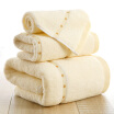 Gold textiles cotton satin stalls towel towels towels 3 sets of 4120