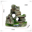 New Mountain Aquarium Ornament Decoration Hiding Stone Crayfish Rockery Cave