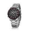 CURREN Mens Stainless Steel Date Red&Black Business Army Quartz Wrist Watch