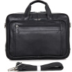 Mens leather business computer bag