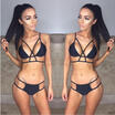 Women Push-up Padded Bra Bandage Bikini Set Swimsuit Triangle Swimwear Bathing