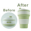 Portable Silicone Telescopic Drinking Collapsible Folding Cup Travel CampingTool