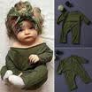 Lovely Bébé Nouveau-né Fille Enfant Coton Barboteuse Une Pièce Body Vêtements