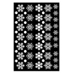 Christmas Paper Decoration White Snowflake Cling Sticker DIY Window Glass Stickers Party Decorations Ornaments