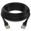 Shanze SAMZHE SH-1100 high-speed ultra-five CAT5e network cable 100 Gigabit network cable computer network jumper super 5 class finished cable black 10 meters