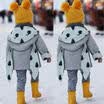 Toddler Kids Baby Boy Girls Rabbit Ear Hooded Outwear Cloak Button Jacket Coat