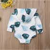 Newborn Kid Baby Infant Boy Girl Romper Hooded Jumpsuit Bodysuit Outfits Clothes