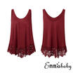UK Sexy Womens Summer Chiffon Sleeveless Vest Shirt Blouse Ladies Top Size 6-12
