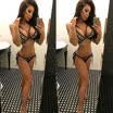 Womens Bandage Bikini Set Push-up Padded Brazilian Triangle Swimsuit Swimwear