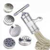 Hele e stainless steel household small manual noodle noodle machine kitchen hele noodle noodle rolling machine by hand