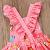 Newborn Kid Baby Girls Cartoon Unicorn Backless Party Pageant Tutu Dress Clothes