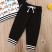 Cartoon kinder baby jungen mädchen lange ärmel tops hosen outfits set kleidung