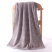 Gold towel home textiles cotton satin color bath towel single light gray 424g 135 75cm