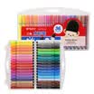 Dawn M & G QCP92191 Teddy Triangle Washable Watercolor Pen Paintbrush 36 Color Box