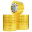 Tango TANGO high-quality transparent sealing tape packing tape 48mm 100y 914 m roll 6 package Tianzhang produced