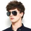 Blue bluekiki polarized sunglasses male color film sunglasses driving mirror sunglasses camstick 3025 silver frame mercury